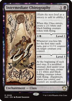Intermediate Chirography (SOC-026) - Commander: Secrets of Strixhaven-1