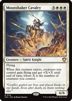 Moonshaker Cavalry (SOC-110) - Commander: Secrets of Strixhaven-1