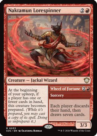 Naktamun Lorespinner (SOC-033) - Commander: Secrets of Strixhaven-1