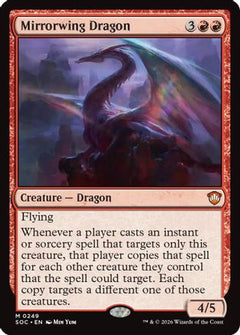 Mirrorwing Dragon (SOC-249) - Commander: Secrets of Strixhaven-1