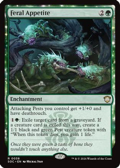 Feral Appetite (SOC-038) - Commander: Secrets of Strixhaven-1