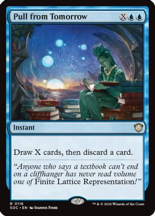 Pull from Tomorrow (SOC-116) - Commander: Secrets of Strixhaven-1