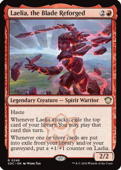 Laelia, the Blade Reforged (SOC-246) - Commander: Secrets of Strixhaven-1