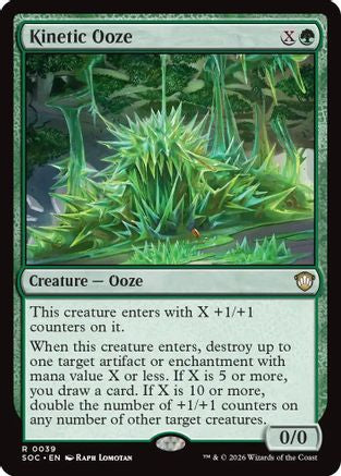 Kinetic Ooze (SOC-039) - Commander: Secrets of Strixhaven-1