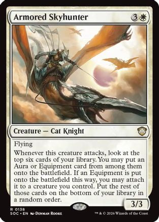 Armored Skyhunter (SOC-138) - Commander: Secrets of Strixhaven-1