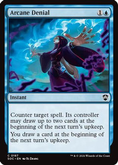 Arcane Denial (SOC-187) - Commander: Secrets of Strixhaven-1