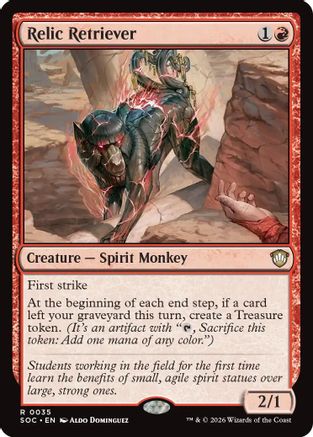 Relic Retriever (SOC-035) - Commander: Secrets of Strixhaven-1