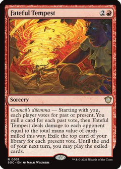 Fateful Tempest (SOC-031) - Commander: Secrets of Strixhaven-1