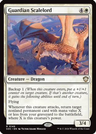 Guardian Scalelord (SOC-149) - Commander: Secrets of Strixhaven-1