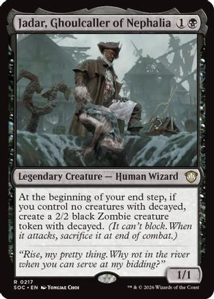 Jadar, Ghoulcaller of Nephalia (SOC-217) - Commander: Secrets of Strixhaven-1