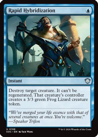 Rapid Hybridization (SOC-198) - Commander: Secrets of Strixhaven-1