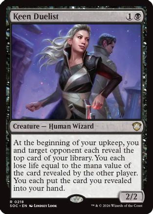 Keen Duelist (SOC-218) - Commander: Secrets of Strixhaven-1