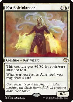 Kor Spiritdancer (SOC-152) - Commander: Secrets of Strixhaven-1
