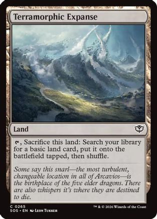 Terramorphic Expanse (SOS-265) - Secrets of Strixhaven-1
