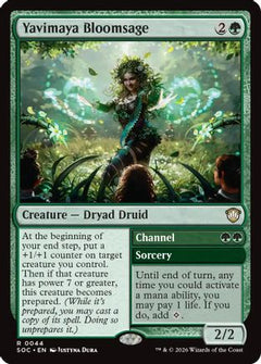 Yavimaya Bloomsage (SOC-044) - Commander: Secrets of Strixhaven-1