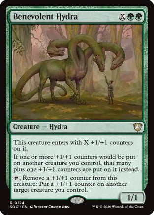 Benevolent Hydra (SOC-124) - Commander: Secrets of Strixhaven-1