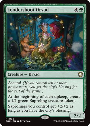Tendershoot Dryad (SOC-125) - Commander: Secrets of Strixhaven-1