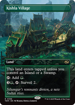 Kishla Village (Borderless) [Tarkir: Dragonstorm]-1
