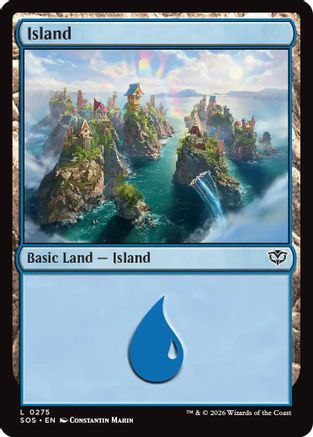 Island (0275) (SOS-275) - Secrets of Strixhaven-1