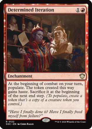 Determined Iteration (SOC-122) - Commander: Secrets of Strixhaven-1
