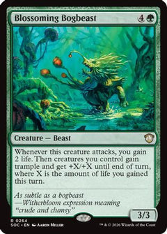 Blossoming Bogbeast (SOC-264) - Commander: Secrets of Strixhaven-1