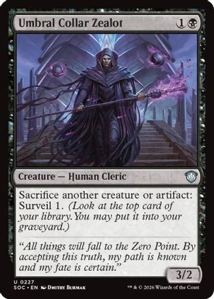Umbral Collar Zealot (SOC-227) - Commander: Secrets of Strixhaven-1