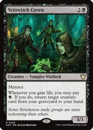 Veinwitch Coven (SOC-228) - Commander: Secrets of Strixhaven-1