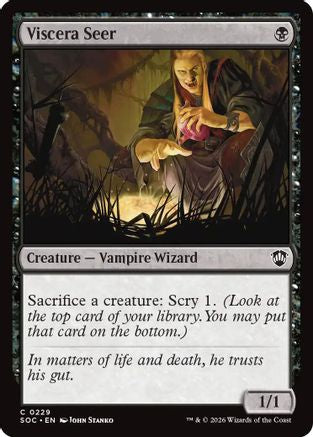 Viscera Seer (SOC-229) - Commander: Secrets of Strixhaven-1