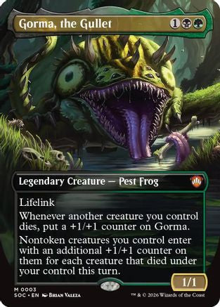 Gorma, the Gullet (Borderless) (SOC-003) - Commander: Secrets of Strixhaven-1