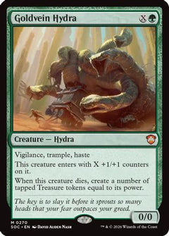 Goldvein Hydra (SOC-270) - Commander: Secrets of Strixhaven-1
