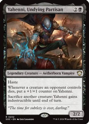 Yahenni, Undying Partisan (SOC-232) - Commander: Secrets of Strixhaven-1