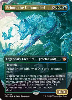 Primo, the Unbounded (Borderless) (SOC-006) - Commander: Secrets of Strixhaven-1