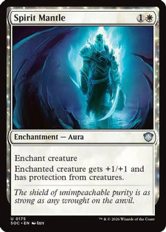 Spirit Mantle (SOC-175) - Commander: Secrets of Strixhaven-1