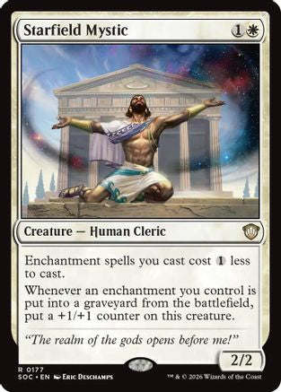 Starfield Mystic (SOC-177) - Commander: Secrets of Strixhaven-1