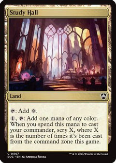 Study Hall (SOC-407) - Commander: Secrets of Strixhaven-1
