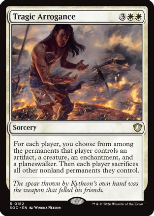 Tragic Arrogance (SOC-182) - Commander: Secrets of Strixhaven-1