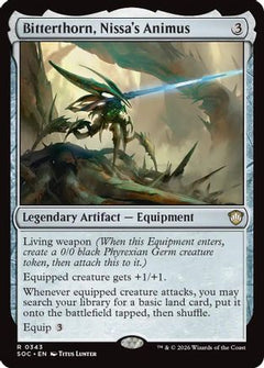 Bitterthorn, Nissa's Animus (SOC-343) - Commander: Secrets of Strixhaven-1