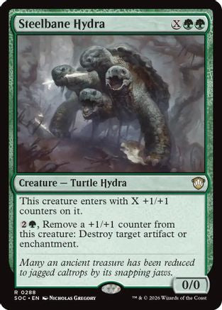 Steelbane Hydra (SOC-288) - Commander: Secrets of Strixhaven-1