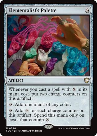 Elementalist's Palette (SOC-346) - Commander: Secrets of Strixhaven-1