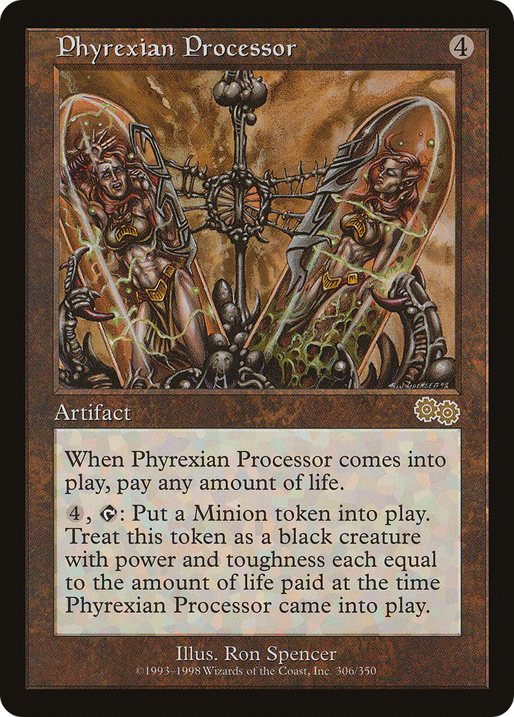 Phyrexian Processor [Urza's Saga]-1