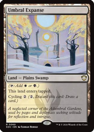 Umbral Expanse (SOC-060) - Commander: Secrets of Strixhaven-1