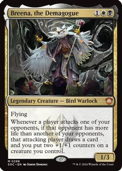 Breena, the Demagogue (SOC-298) - Commander: Secrets of Strixhaven-1