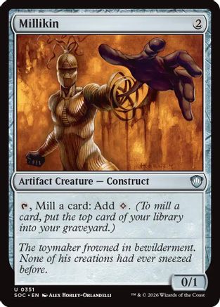 Millikin (SOC-351) - Commander: Secrets of Strixhaven-1