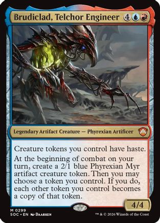 Brudiclad, Telchor Engineer (SOC-299) - Commander: Secrets of Strixhaven-1