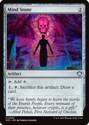 Mind Stone (SOC-352) - Commander: Secrets of Strixhaven-1