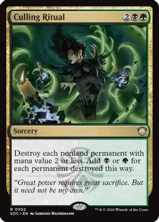 Culling Ritual (SOC-302) - Commander: Secrets of Strixhaven-1