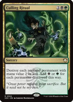 Culling Ritual (SOC-302) - Commander: Secrets of Strixhaven-1