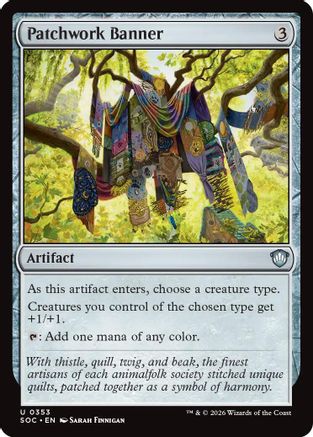 Patchwork Banner (SOC-353) - Commander: Secrets of Strixhaven-1