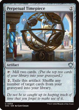 Perpetual Timepiece (SOC-354) - Commander: Secrets of Strixhaven-1