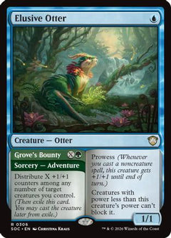 Elusive Otter (SOC-306) - Commander: Secrets of Strixhaven-1